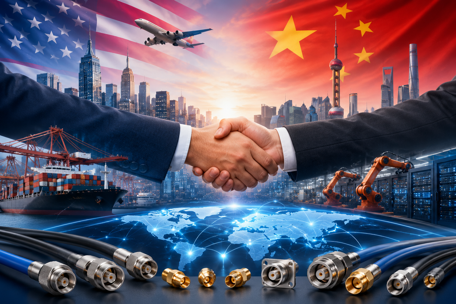 After Trump’s China Visit, the Global RF & Microwave Industry Enters a New Era of Technology-Driven Supply Chains